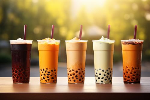 香甜的珍珠奶茶饮品摄影图片 广告素材 下载至来源处